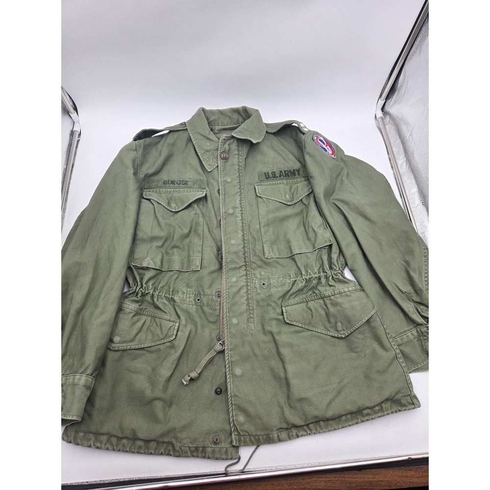 Vintage 2nd-Gen Vietnam War US Army Captain M65 Field Jacket w/Liner OG-107 V9